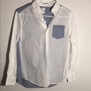 Boys Crewcuts button up long sleeve